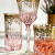 Luxury Spring-SB Water Goblets 280ml with Gold Decoration