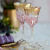 Elegant Spring-SC Wine Glasses 220ml with Gold