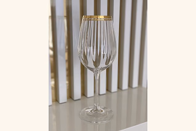 Marble Gold-MGC Wine Glasses 350ml