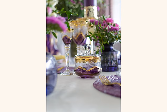 Lovely Bejrut Violet-BBH Sugar Bowl