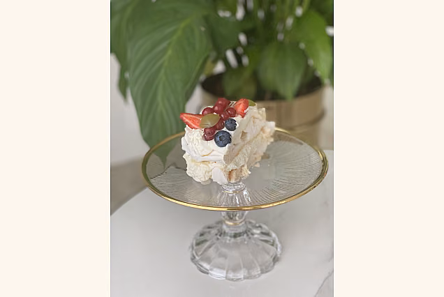 Rain Gold-RGK Footed Cake Stand 21cm