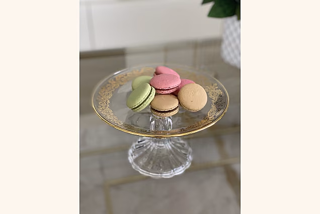 Gilded Charme-CHRP Footed Cake Stand 21cm