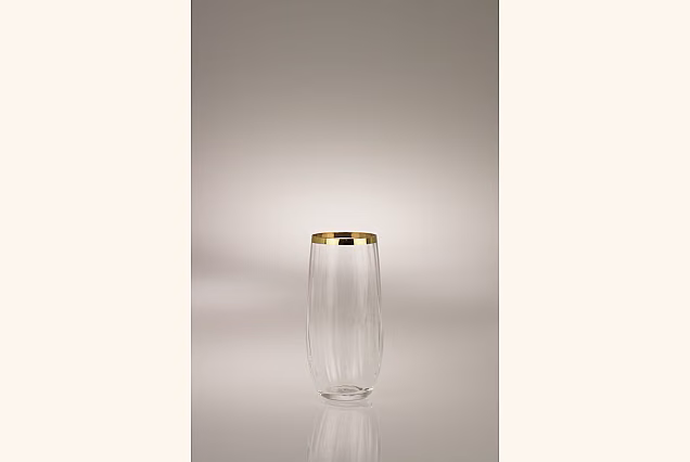 Faro Gold Optic-FGOF Highball Glasses 350ml