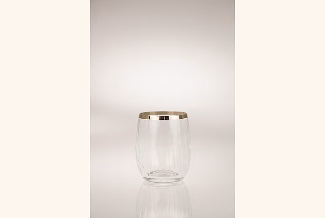 Faro Platin Optic-FPOE Tumblers 300ml with Platinum Band