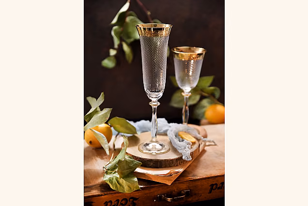 Luxury Baron-BRA Champagne Flutes 190ml