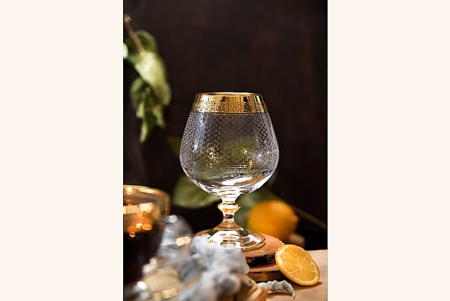 Decorated Baron-BRG Cognac Glasses 400ml