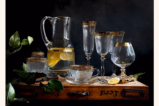Baron-BRJ Cappuccino Cups with Gold