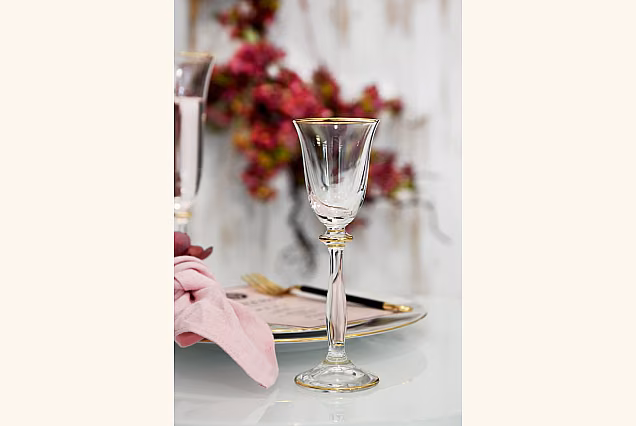 Elegant New York-NYD Liqueur Glasses