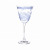 Garden-GBBL Lovely Blue Wine Glasses, Set of 6