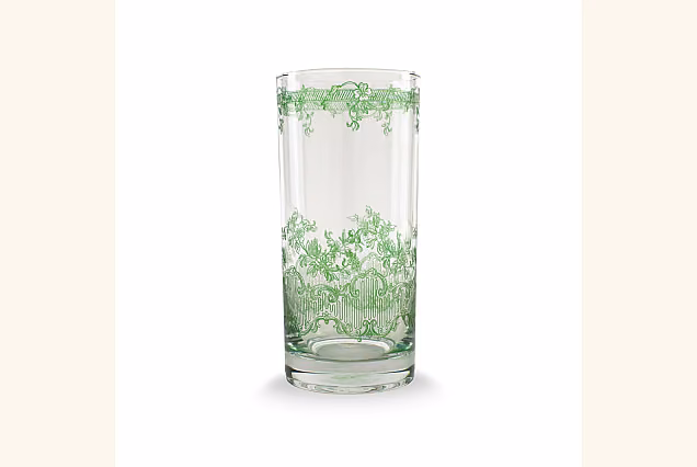 Garden-GCGC Exceptional Green Drinking Glasses, Set of 6