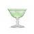 Garden-GDGD Lovely Green Ice-Cream Coupes, Set of 6