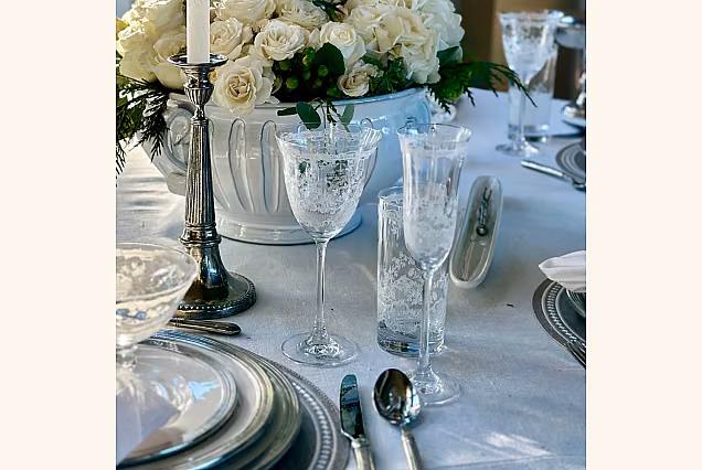 Garden-GCWC Exceptional White Drinking Glasses, Set of 6