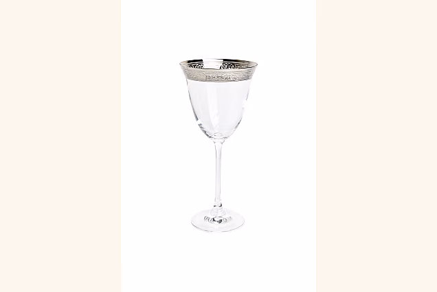 Ambasador Platin-AB Red Wine Glasses with Platinum 260ml