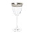 Luxury Ambasador Platin-AC White Wine Glasses with Platinum