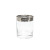 Elegant Ambasador Platin-AG Whisky Glasses with Platinum Decoration