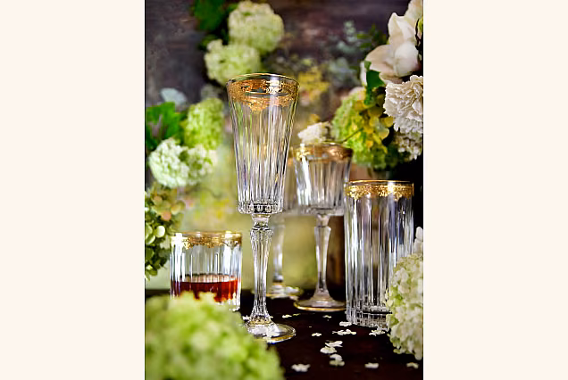 Crystal Emma Champagne Flutes