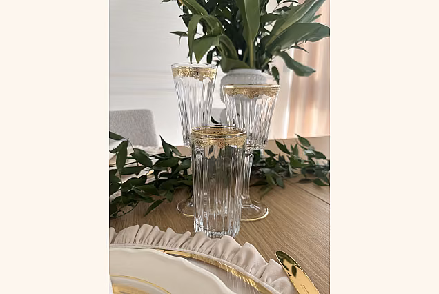 Crystal Emma Champagne Flutes