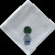Embroidered Napkin - Planter