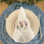 Embroidered Napkin - Easter Bunny