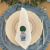 Satin Placemat 43cm with Frill, Light Blue