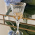 Marigold-MH Luxury Wine Glasses 220ml with Gold Decoration