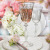Bloom Platin-BPC White Wine Glasses, Set of 6