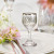 Bloom Gold-BGF Vodka Shot Glasses with Gold Decoration, Set of 6