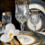 Luxury Decorated Opera Platin-OCB Wine Glasses 230ml