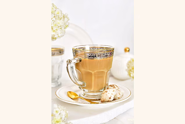 Palermo-PL Beautiful Decorated Tea Glasses, Set of 6