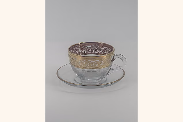 Palace Cappuccino Cups with Gold