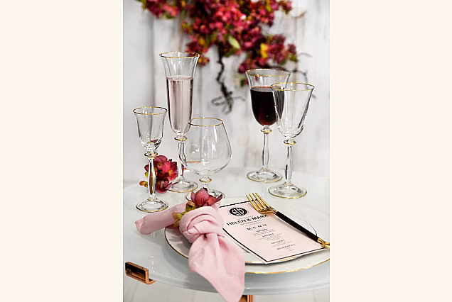 Elegant New York-NYA Champagne Flutes 160ml