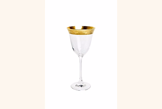 Gilded Ambasador-AB Red Wine Glasses 260ml