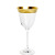 Gilded Ambasador-AB Red Wine Glasses 260ml