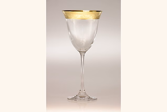 Gilded Ambasador-AB Red Wine Glasses 260ml