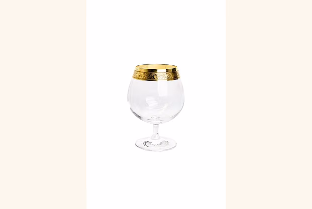Gilded Ambasador-AE Cognac Glasses 400ml