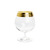Gilded Ambasador-AE Cognac Glasses 400ml