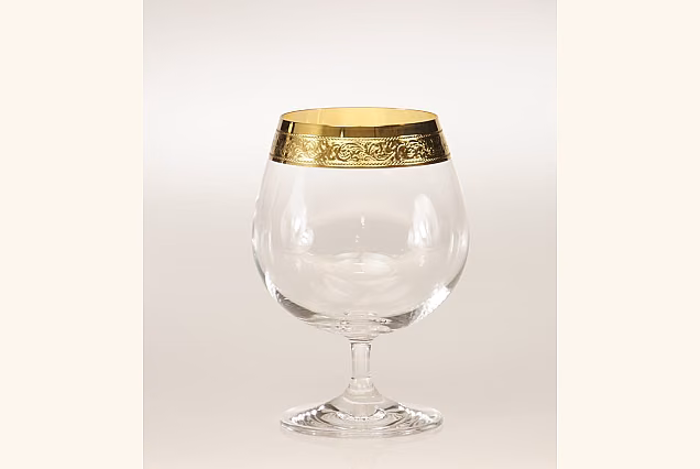 Gilded Ambasador-AE Cognac Glasses 400ml