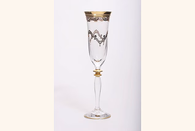 Gilded Bejrut-BA Champagne Flutes 160ml
