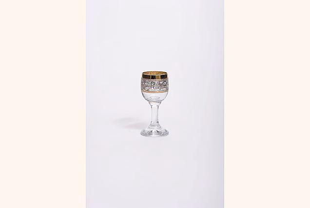 Luxemburg Platinum-LPE Vodka Shot Glasses 35ml