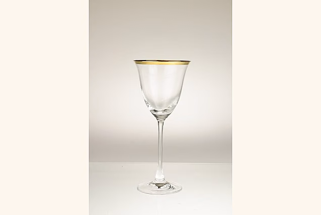 Faro Gold-FC White Wine Glasses 190ml