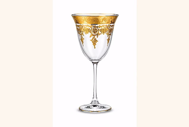 Jesolo Gold-JGB Red Wine Glasses 260ml, Set of 6