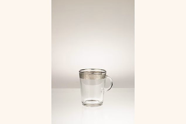 Evita Platin-EPO Tea Glasses with Handle 250ml