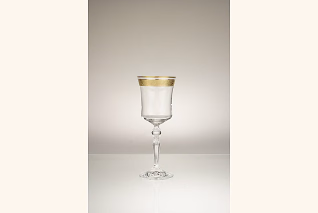 Evita Gold-EGC White Wine Glasses 250ml