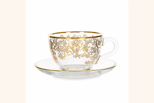 Calabri-CI Cappuccino Cups with Saucers