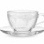 Cappuccino Cups with Saucers, Set of 6, Verona-VRM