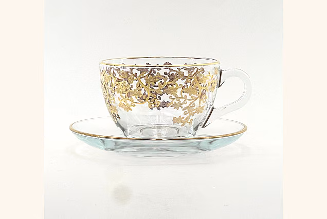 Calabri-CJ Espresso Cups with Saucers