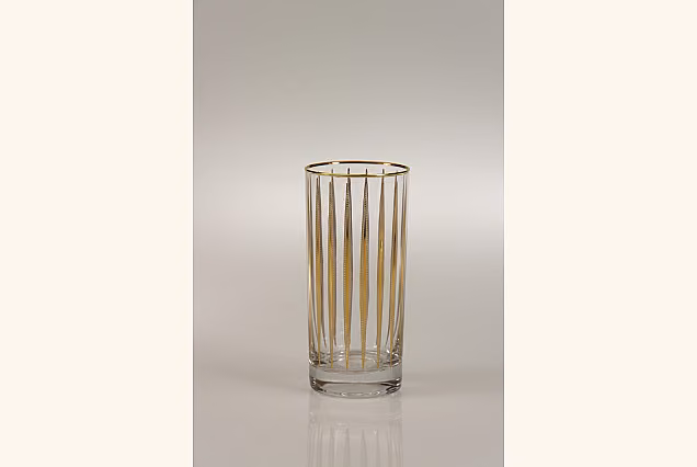 Linea Gold-LGE Highball Glasses 360ml