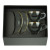 Faro Gold-FN Cappuccino Cups with Saucers, Set of 2