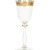 Luxury Gilded White Wine Glasses 185ml Charme-CHRC