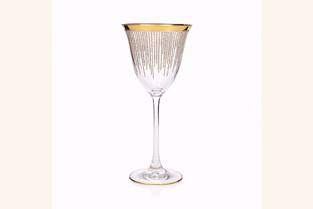 Rain Gold-RGB Red Wine Glasses 260ml